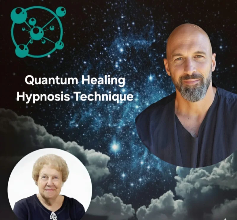 Tommy Ward, certified QHHT Level 2 practitioner, with Dolores Cannon — Quantum Healing Hypnosis Technique